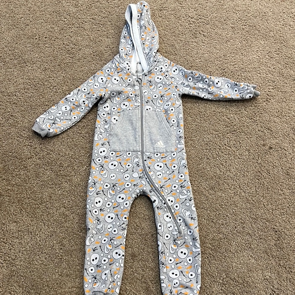 Adidas x Disney Olof Kids Onesie - Size 2T